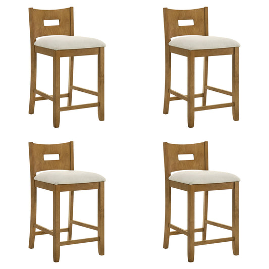Ren - 26" Counter Height Rubberwood Barstool