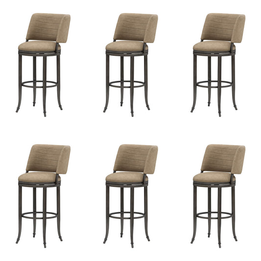 Torres - Upholstered Swivel Barstool