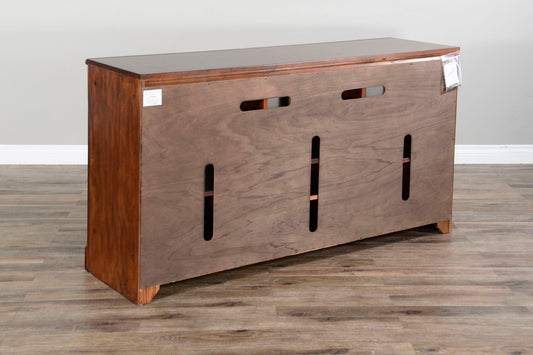 Santa Fe - 63" TV Console - Dark Chocolate