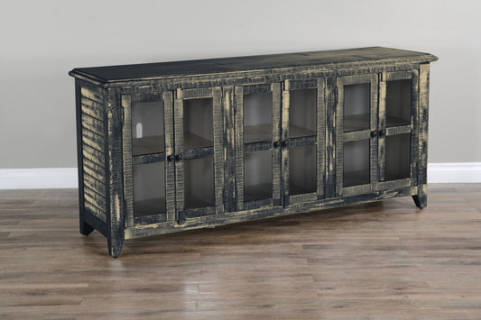 Marina - 70" TV Console - Black Sand