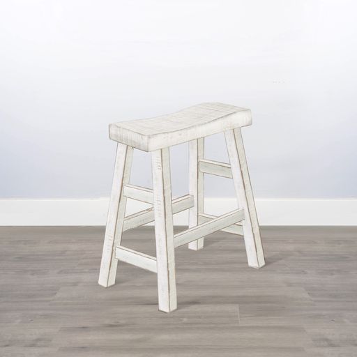 Marina - Stool With Wood Seat (Set of 2)