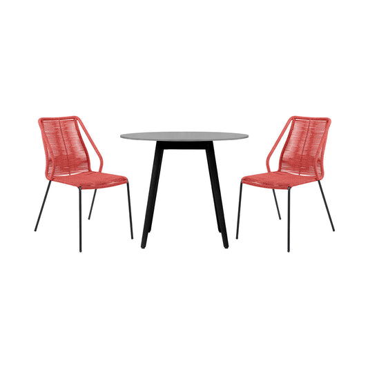 Sydney And Clip - Outdoor Patio 36" Dining Set