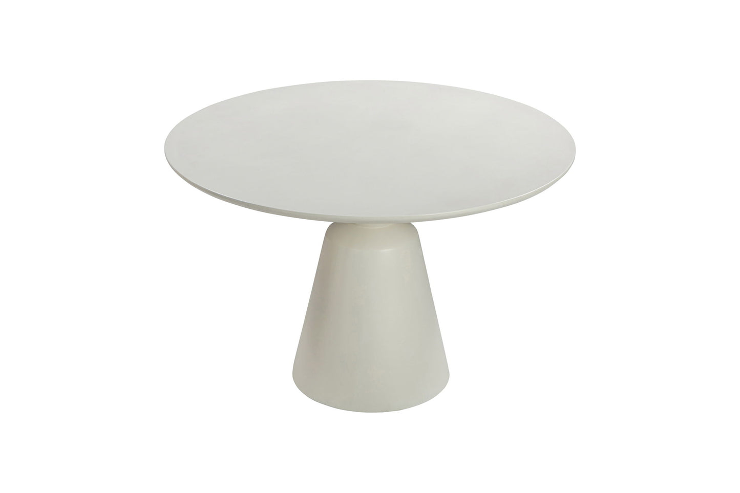 Palea - Indoor Outdoor Dining Table - White Concrete Finish