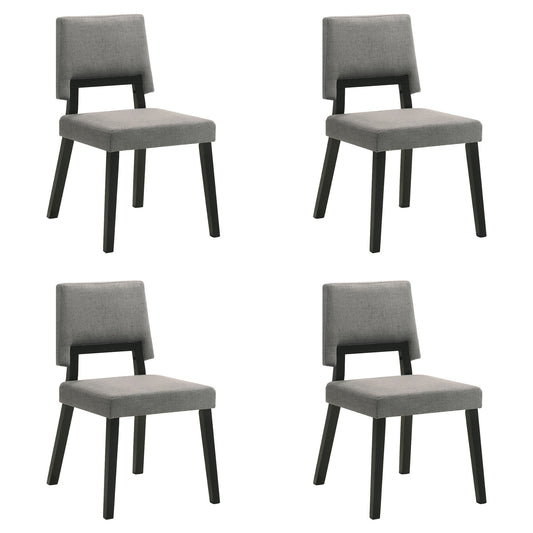 Channell - Dining Chair With Black Frame