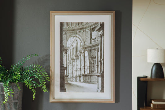 Jebkins - Wall Art - Black / Walnut