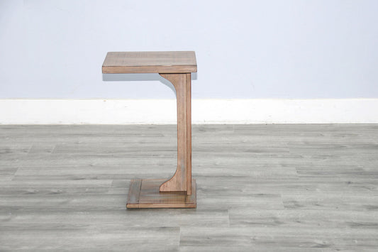 Arizona - Sofa Mate Table - Weathered Brown