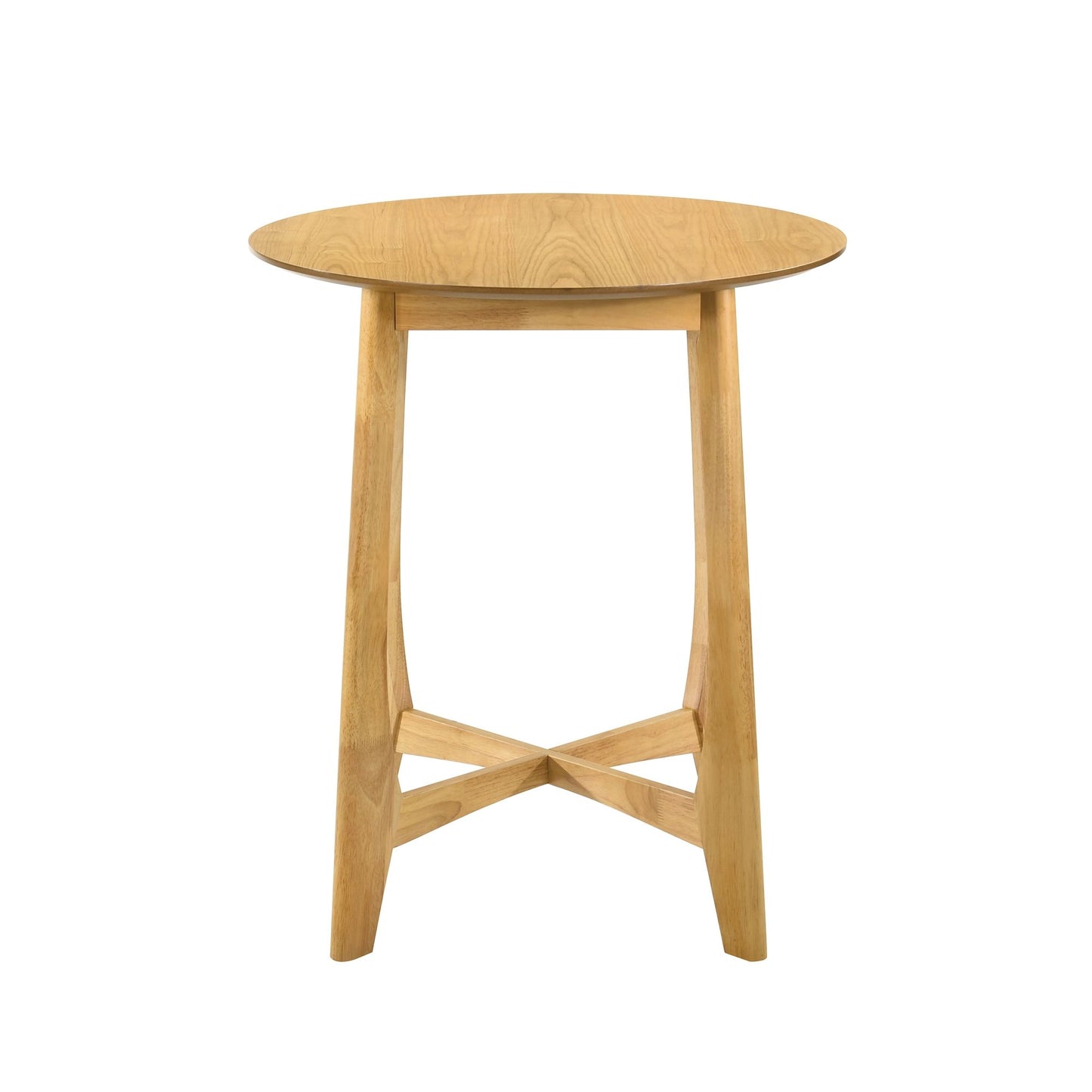 Vera - 31.5" Wood Top Pub Table - Natural