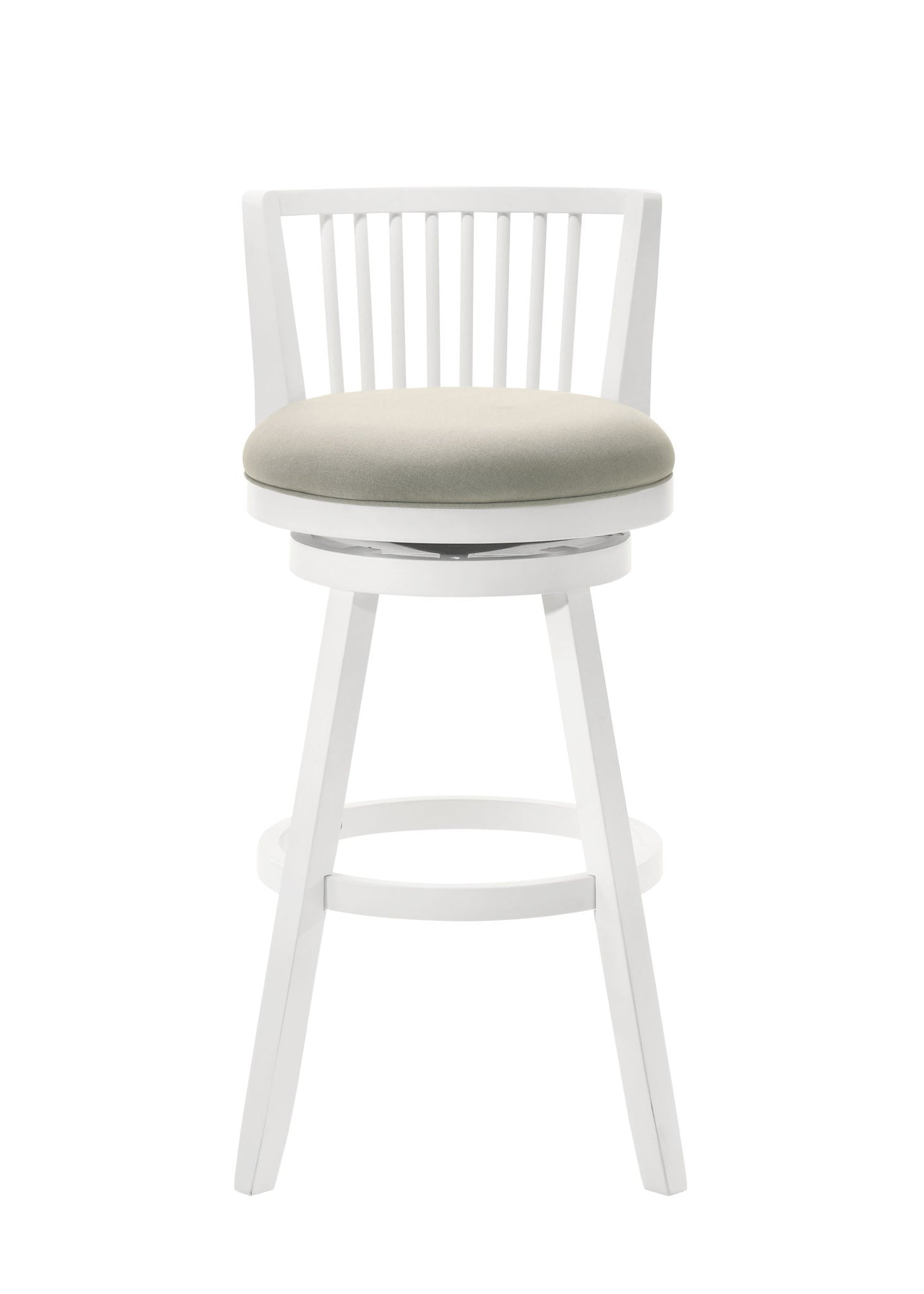 Harper - 26" Amber Glow Counter Height Rubberwood Swivel Barstool