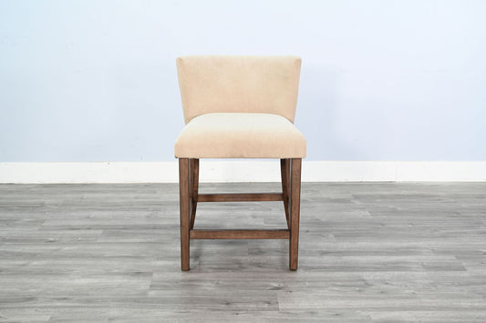 Gibson - Upholstered Counter Stool (Set of 2) - Buckskin