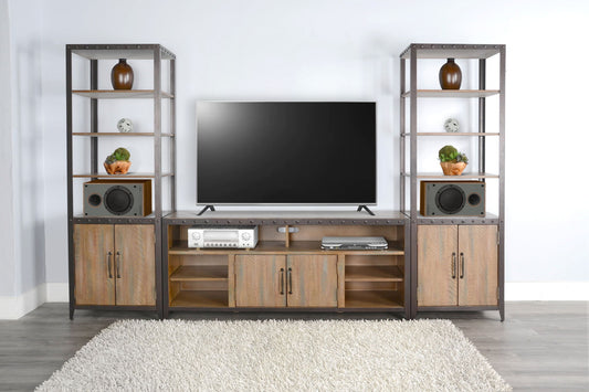 San Diego - Media Console - Antique Brown