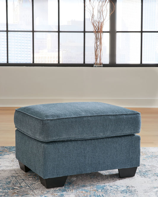 Cashton - Ottoman - Blue