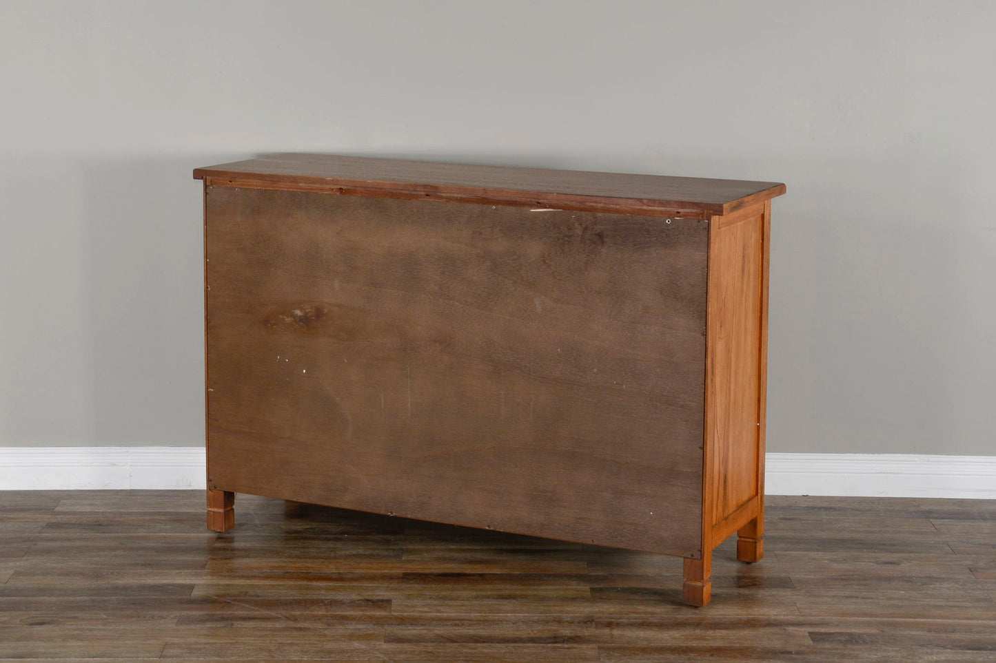 Sedona - Wood Buffet With Natural Slate - Rustic Oak