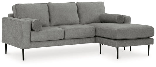 Hazela - 2 Pc. - Sofa Chaise, Loveseat - Charcoal