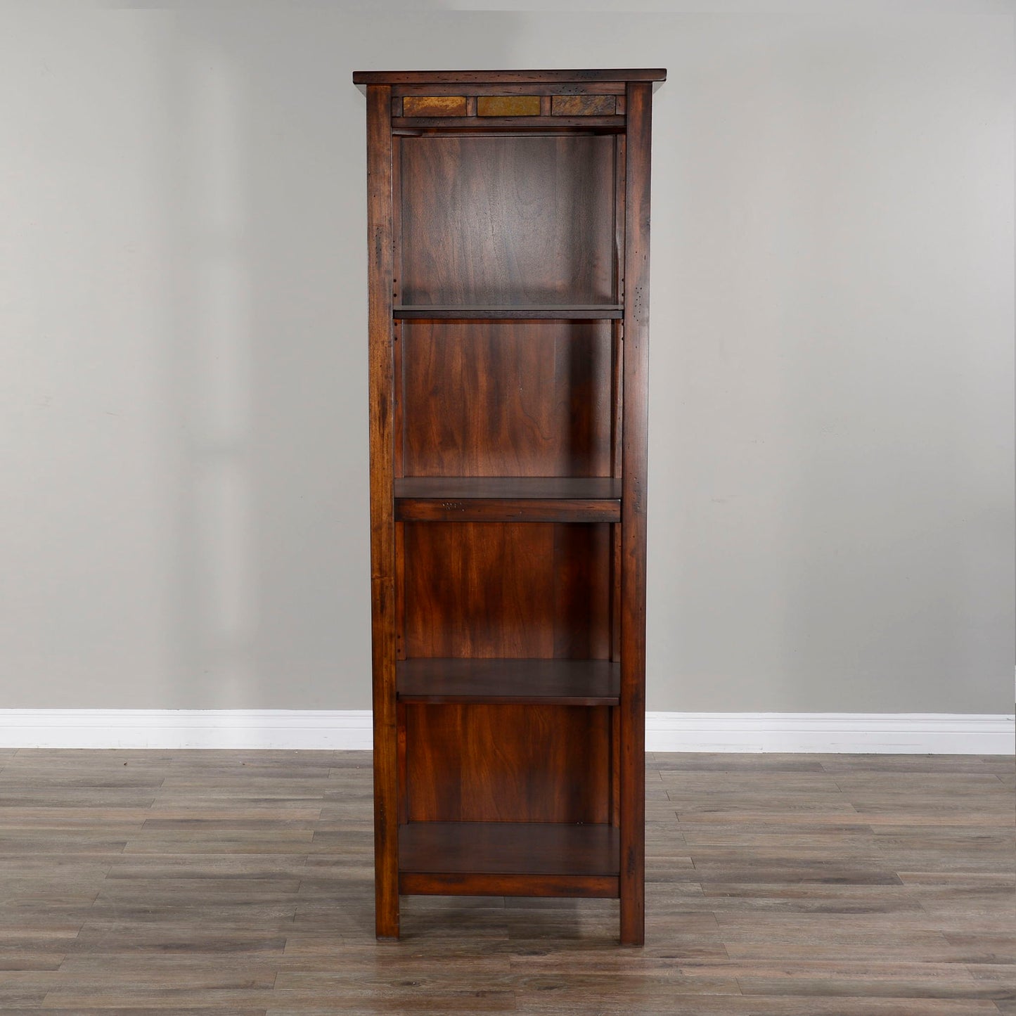 Santa Fe - Entertainment Wall Pier - Dark Chocolate