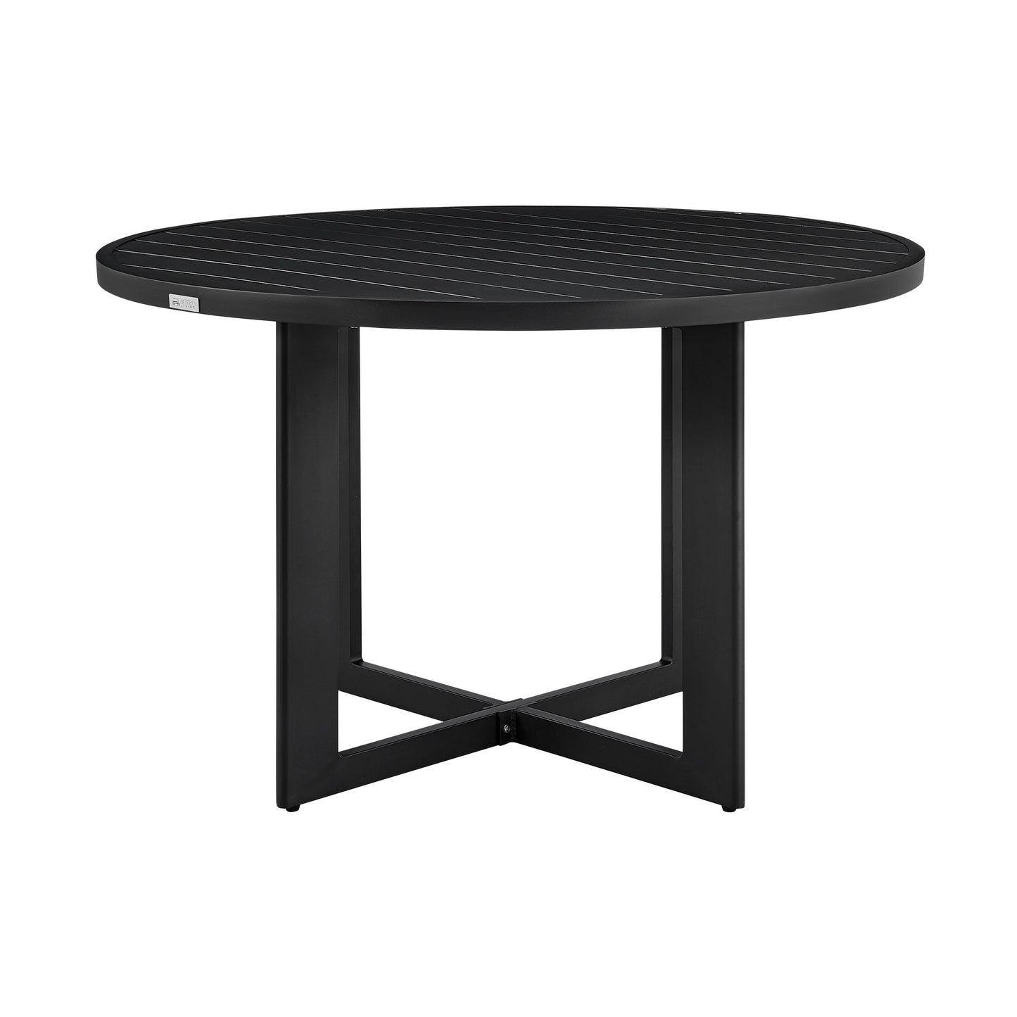 Cayman - Outdoor Patio Round Dining Table In Aluminum