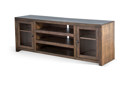 Homestead - Entertainment Wall - Tobacco Leaf