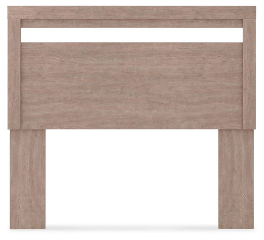Flannia - Full Panel Headboard - Gray