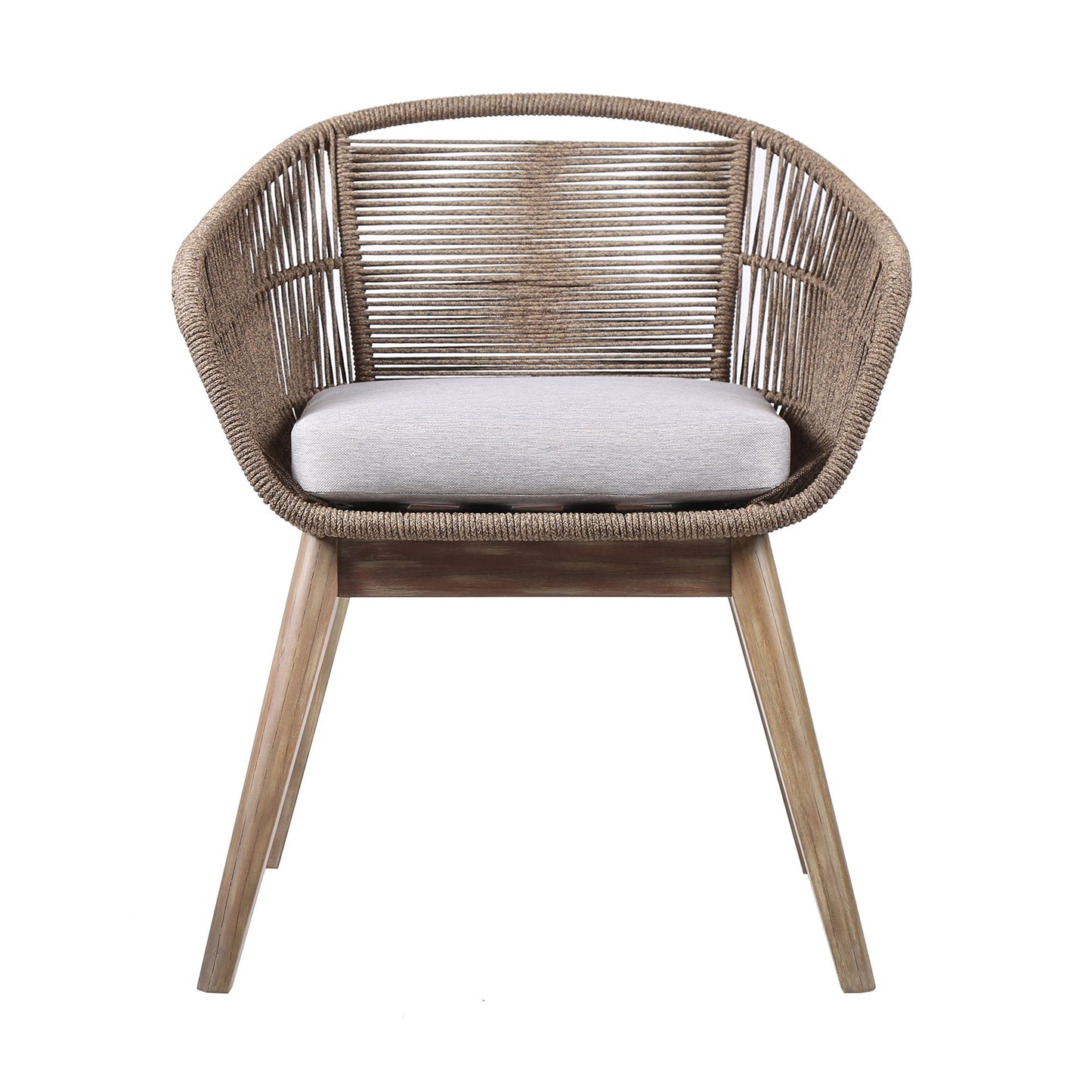 Tutti Frutti - Indoor / Outdoor Dining Chair - Light Eucalyptus / Latte