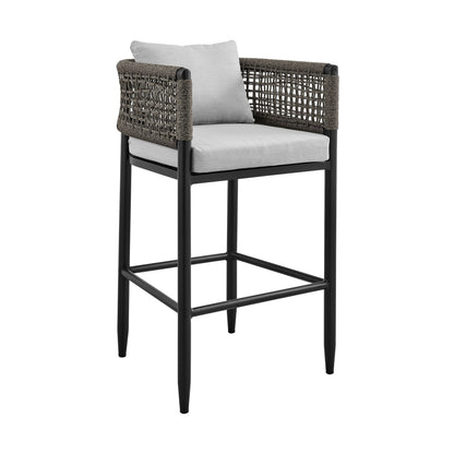 Alegria - Outdoor Patio Counter Height Bar Stool Set of 2