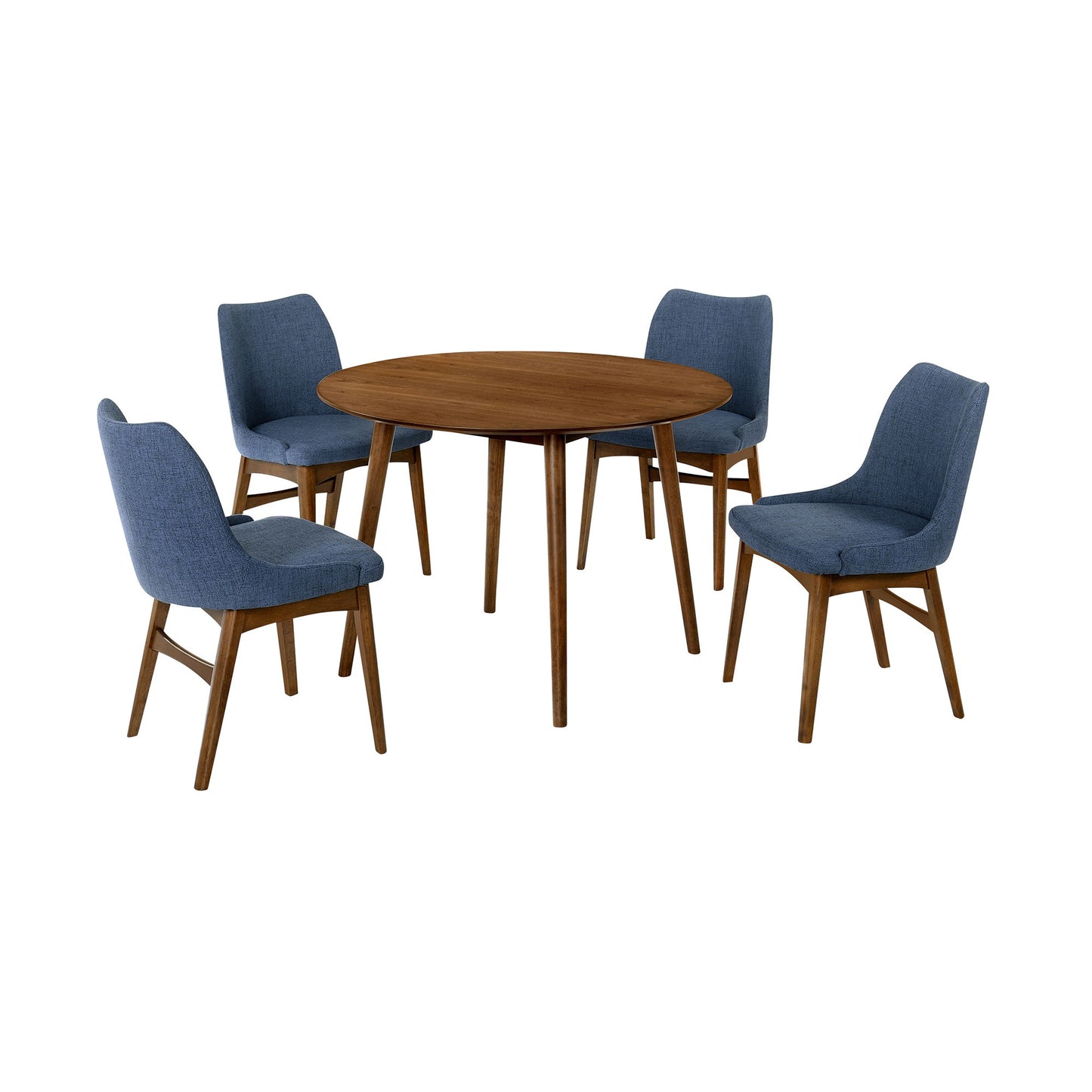 Arcadia And Azalea - 42" Round Dining Set