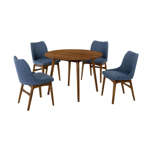 Arcadia And Azalea - 42" Round Dining Set