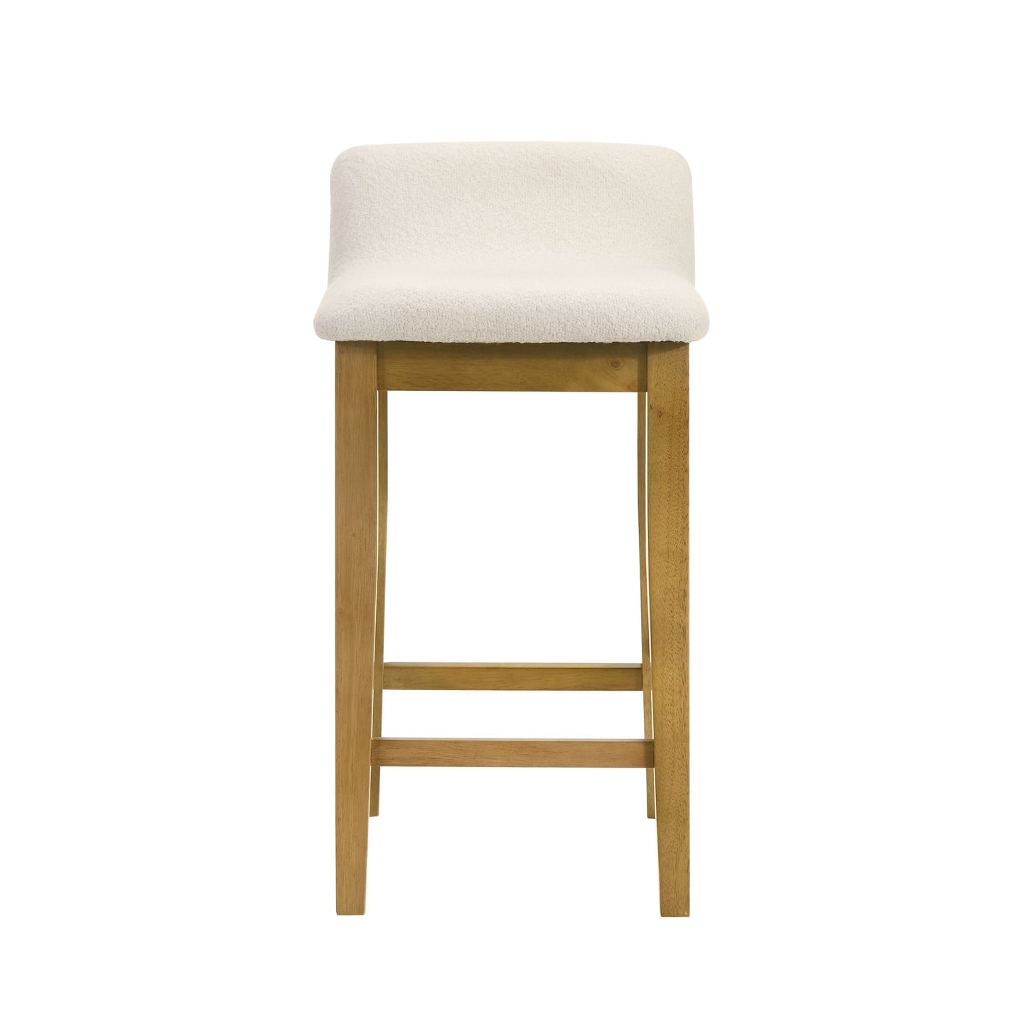 Annikah - Modern Transitional Wood Counter Height Kitchen Bar Stool