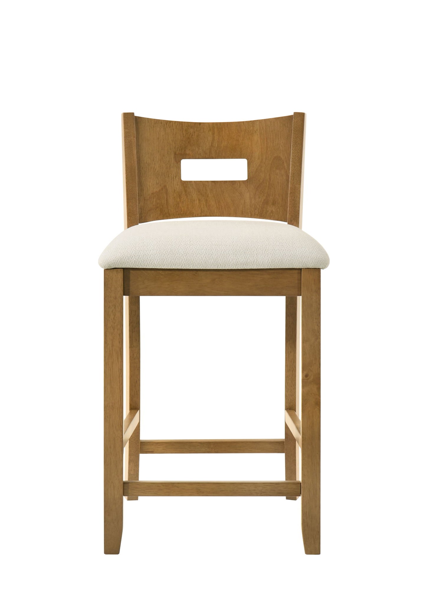 Ren - 30" Bar Height Rubberwood Barstool