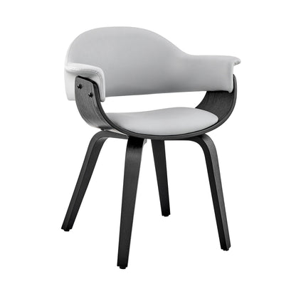 Adalyn - Dining Room Accent Chair With Black Frame