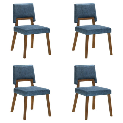 Channell - Dining Chair With Walnut Frame