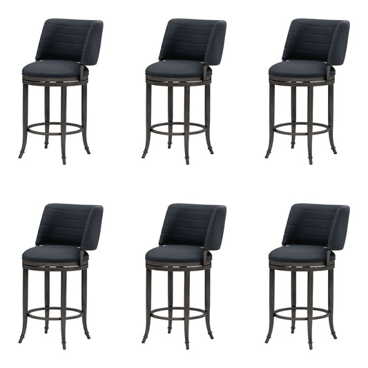 Torres - Upholstered Swivel Counter Height Barstool