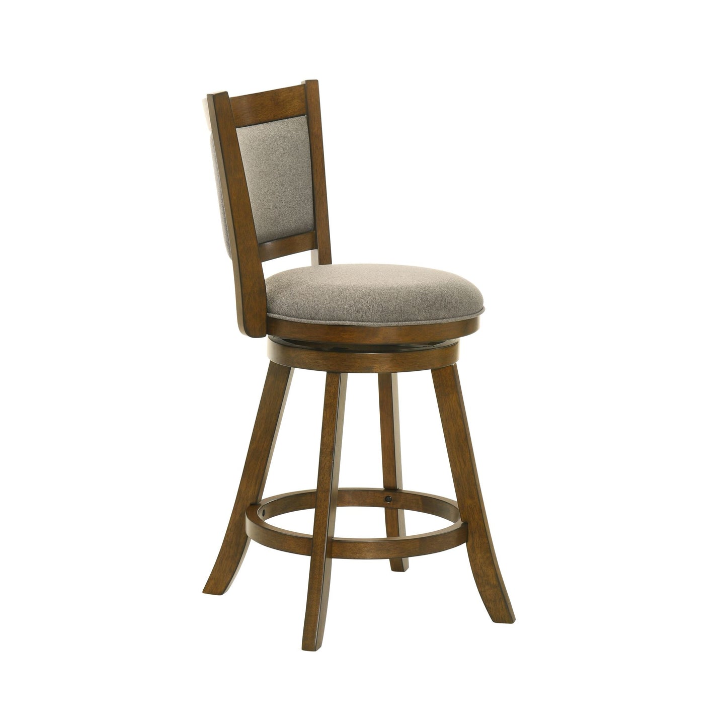 Aiden - Modern Farmhouse Swivel Wood Counter Height Kitchen Bar Stool