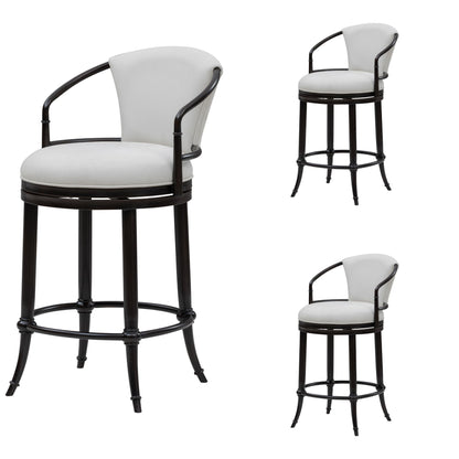 Otis - Upholstered Swivel Counter Height Barstool