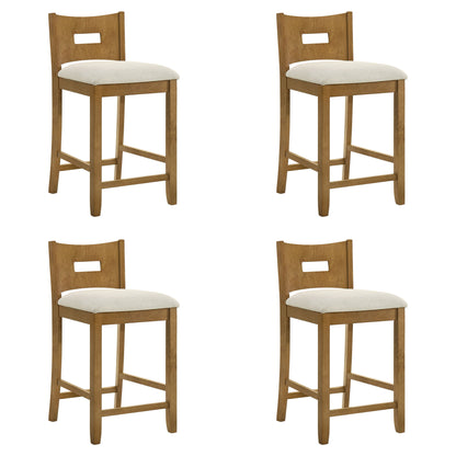 Ren - 26" Counter Height Rubberwood Barstool