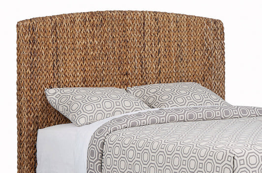 Laughton Woven Banana Leaf California King Headboard Amber