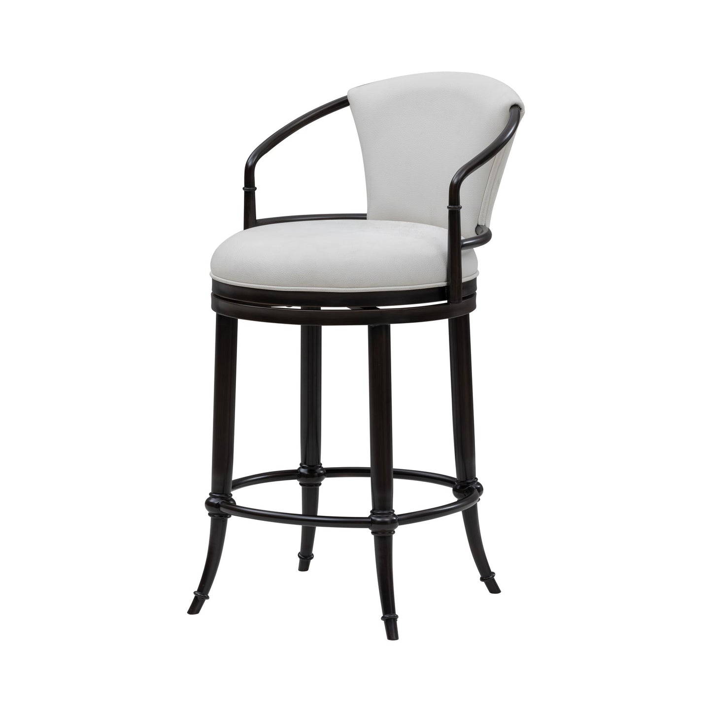 Otis - Upholstered Swivel Counter Height Barstool