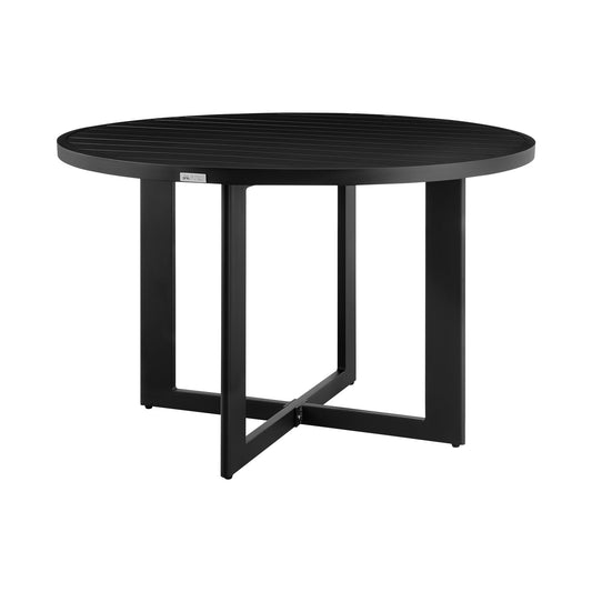 Cayman - Outdoor Patio Round Dining Table In Aluminum