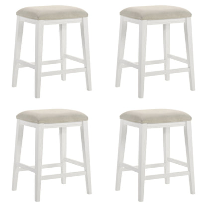 Jane - Contemporary Transitional Wood Counter Height Kitchen Bar Stool