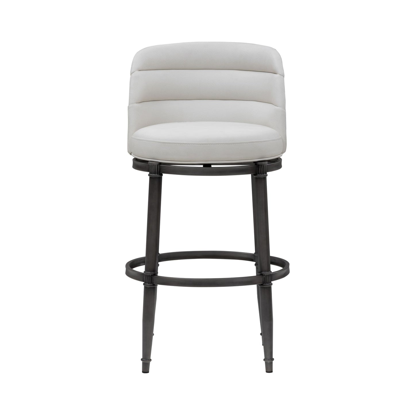 Eunice - Faux Leather Upholstered Swivel Barstool