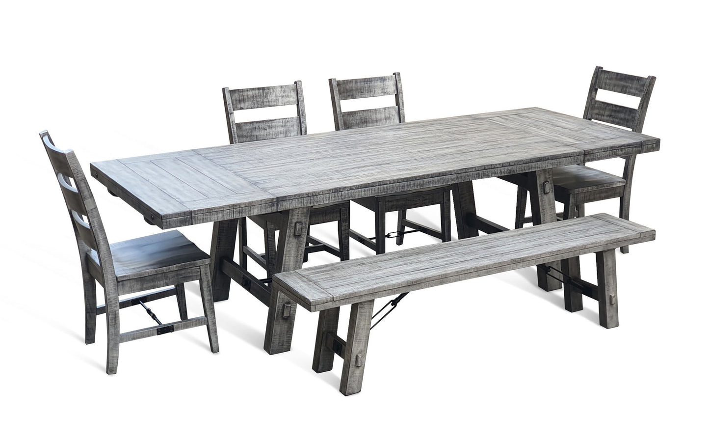 Alpine - Extension Table With Turnbuckle - Gray