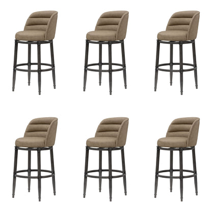 Eunice - Faux Leather Upholstered Swivel Barstool