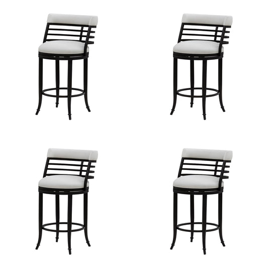 Telia - Upholstered Swivel Counter Height Barstool