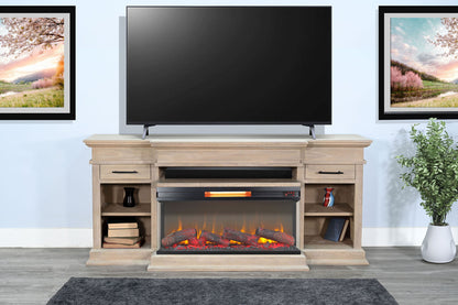 Liliana - Media Console Only (For 2001B-36P Insert) - Light Brown
