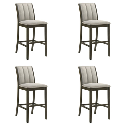 Nolan - 30" Bar Height Rubberwood Barstool