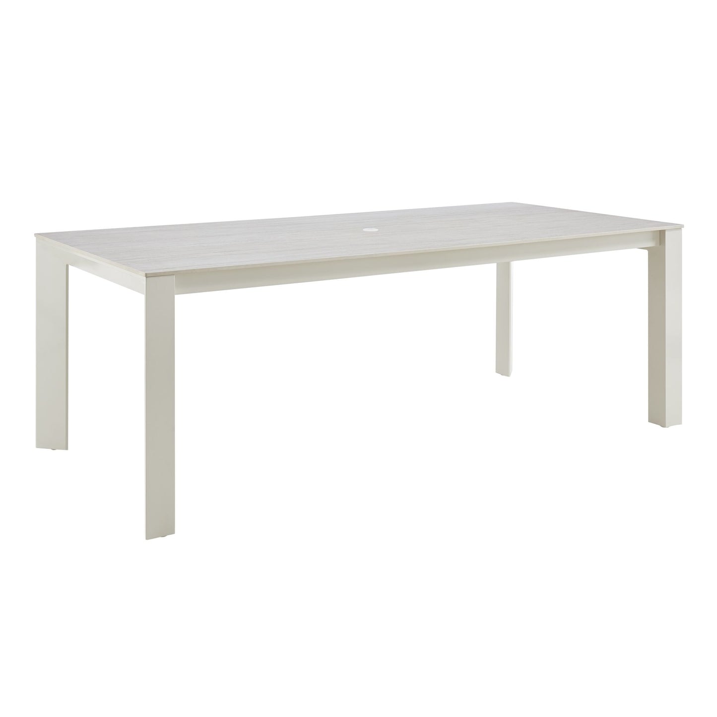 Breeze - Powder Coated Rectangle Metal Outdoor Dining Set With Cushions