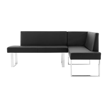 Amanda - 3 Piece Rectangular Dining Set - Black