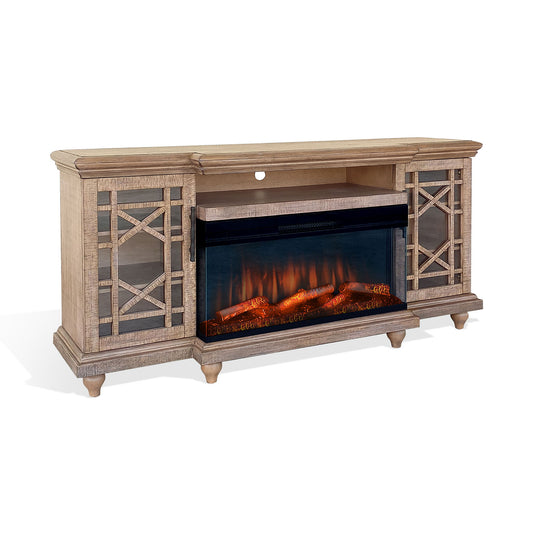 Harper - Media Console Only (For 2001B-36P Insert) - Light Brown