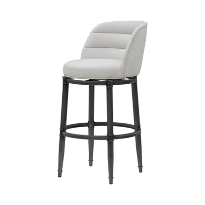 Eunice - Faux Leather Upholstered Swivel Barstool