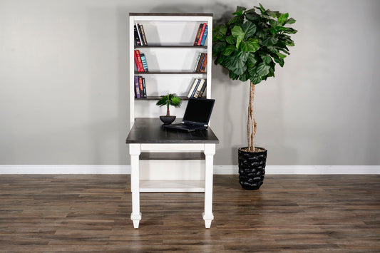 Carriage House - Bookcase / Open - Cottage White / Europen Dark