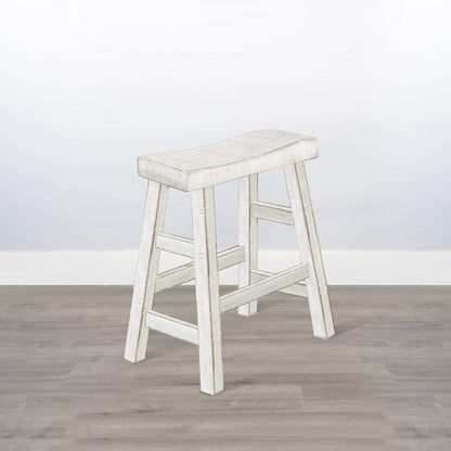 Marina - Stool With Wood Seat (Set of 2)