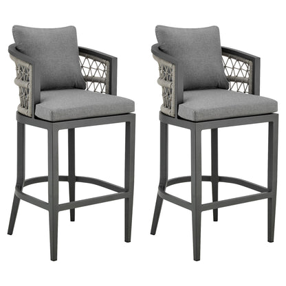 Zella - Outdoor Patio Bar Stool Set